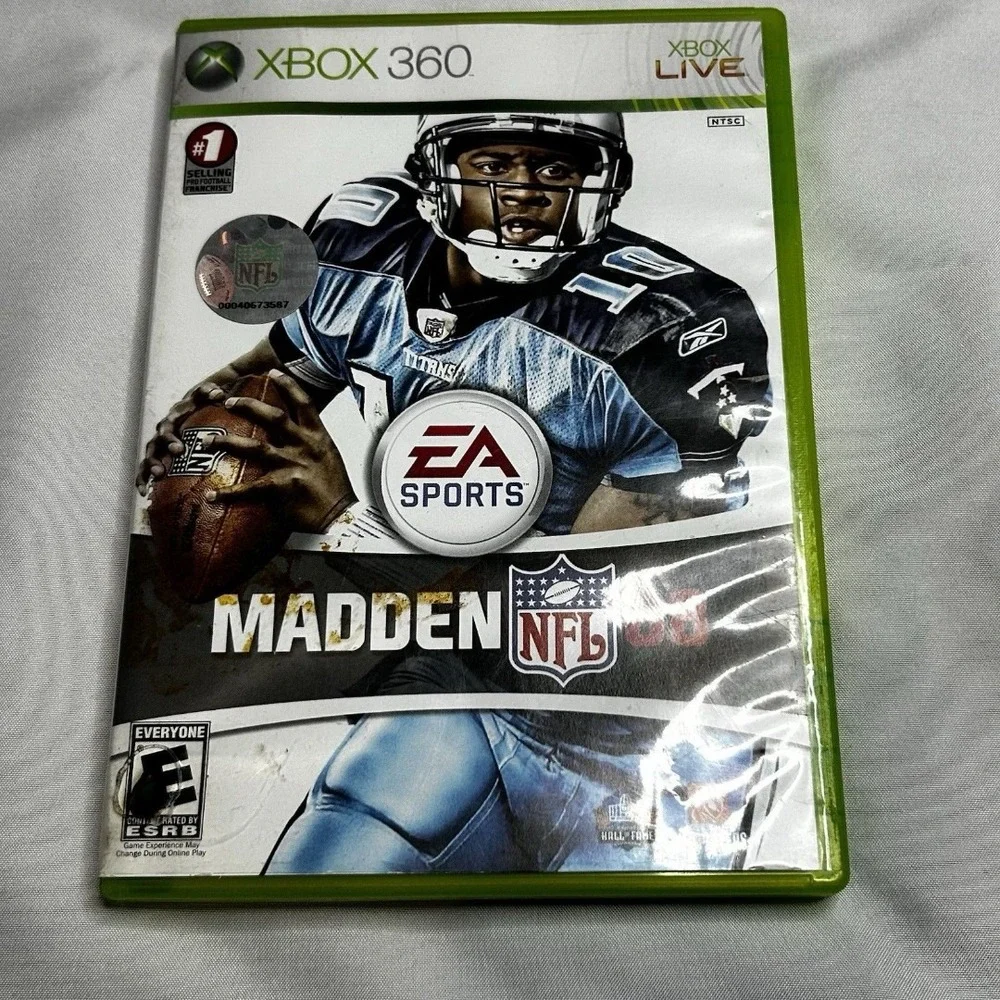 Madden NFL 08 Xbox 360 Football microsoft Live video‎ game CD Rated E